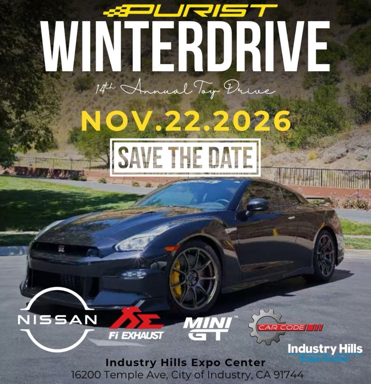 Purist Group 14th Annual Toy Drive at the Industry Hills Expo Center on November 22, 2026